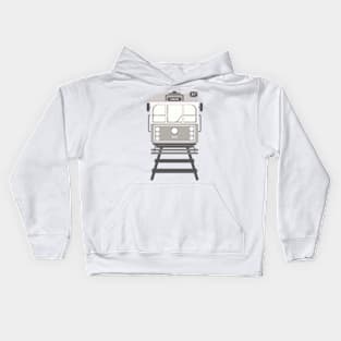 Tram train Kids Hoodie